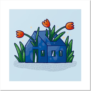 Tulip House Posters and Art